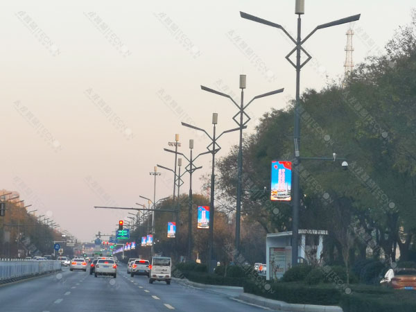 led燈桿屏|智慧燈桿屏 led燈桿屏|智慧燈桿屏