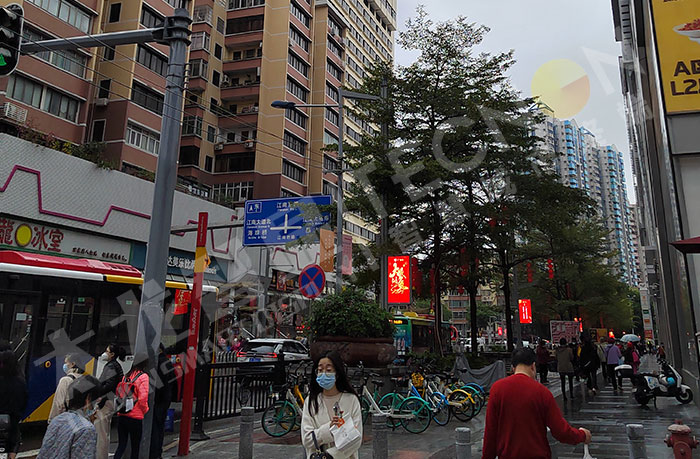 LED燈桿屏 LED燈桿屏