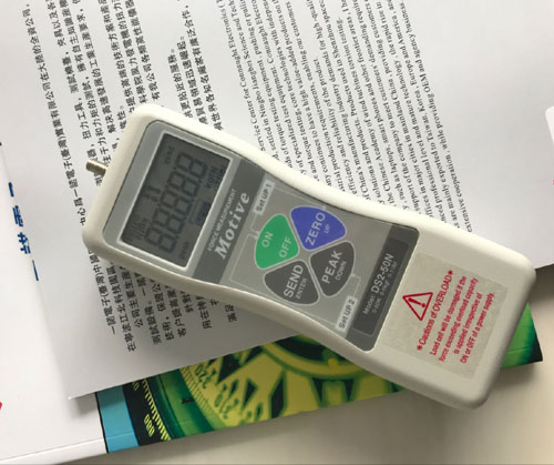 上海某精密模具公司采購的DS2和NK推拉力計(jì)已順利交貨